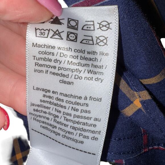 UNTUCKit Sz L Wrinkle Free Georgio‎ Shirt Button Down Check Casual Office Preppy - Picture 9 of 13